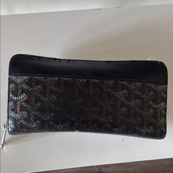 Goyard Handbags - Goyard Black and Brown Wallet